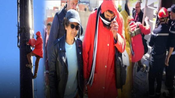 تسلق شاب لاقطا هوائيا بطنجة يستنفر السلطات بقيادة الباشا حورية(فيديو)