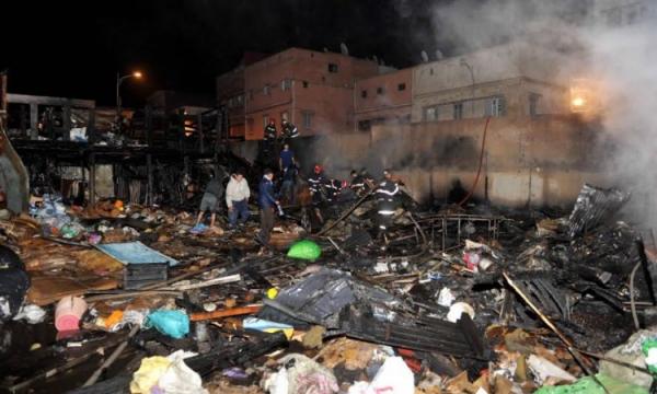 هذه تفاصيل حريق قيسارية الحي المحمدي الشهيرة الذي خلف خسائر مادية فادحة