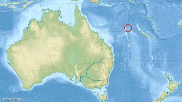 بعد مئات السنين جزيرة  قرب أستراليا تظهر و تختفي