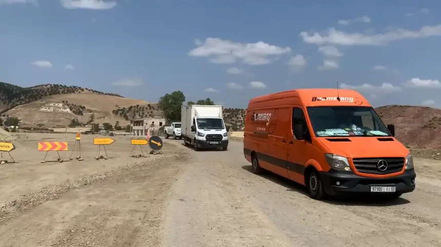 تأخر الأشغال بالطريق السريع فاس - تاونات يعمق متاعب السائقين