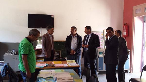 عبد الصمد الزمزامي يشرف على إنطلاق الموسم الدراسي الجديد ببوقنادل