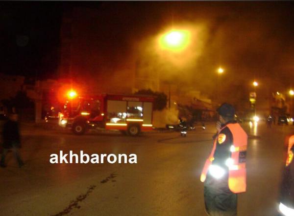 سيارة تحترق تستنفر أجهزة الأمن ببني ملال