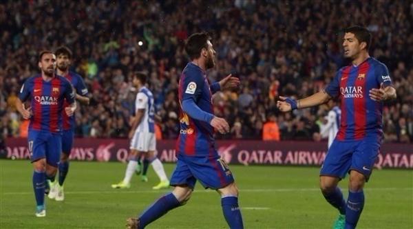 بالفيديو: ميسي يبدع و يقود البارصا لتجاوز الافيس بهدفين