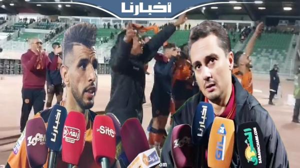 فرحة مكونات نهضة بركان بالفوز أمام مولودية وجدة