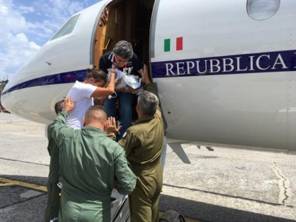 الحكومة الإيطالية تستعين بطائرة عسكرية لنقل مولود إيطالي مريض من الصين