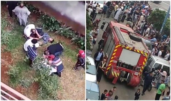 معطيات صادمة جدا حول الحالة الصحية للأطفال الذين رمتهم والدتهم من السطح بالدار البيضاء