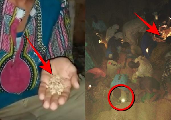 بالفيديو : استنفار كبير بعد عثور مواطنين على جبل من الذهب