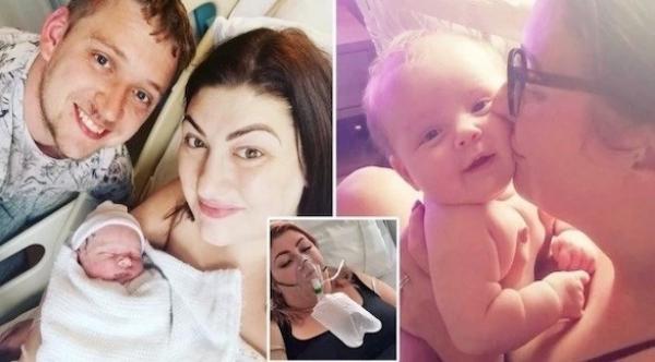 تنجب طفلة في صحة جيدة رغم إصابتها بالسرطان