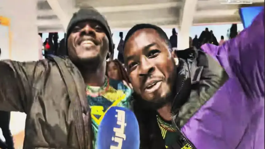 فرحة  مالية هيستيرية بعد التأهل المثير أمام تونس