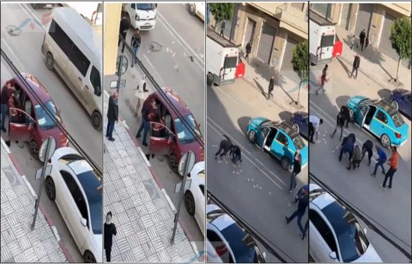 بالفيديو.. شجار بين سيدتين بطنجة ينتهي بتطاير أوراق مالية بالشارع ومواطنون يستغلون الفرصة