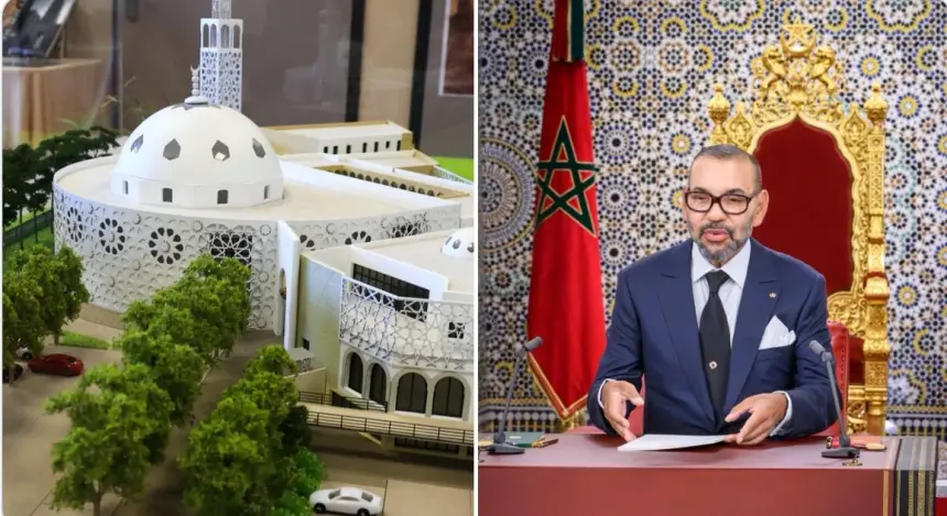 الملك محمد السادس يتبرع بمليار سنتيم لبناء مسجد مغربي الطراز في فرنسا
