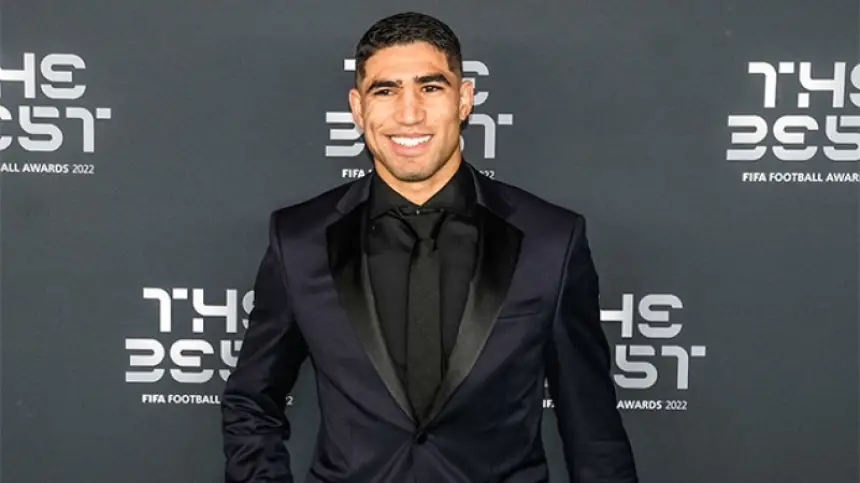 الفيفا يرشح أشرف حكيمي لجائزة "The Best" لعام 2025