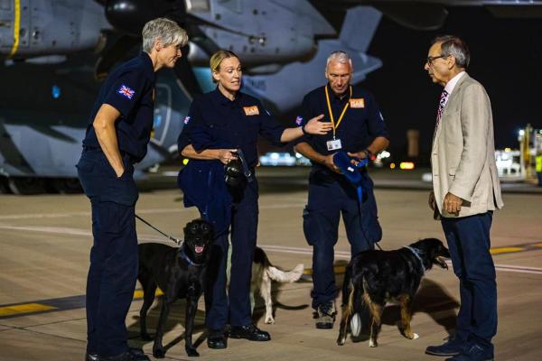 فريق البحث والإنقاذ البريطاني "تأثر" ببرقية الملك محمد السادس