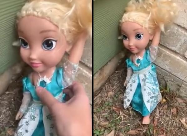 بالفيديو: أمريكية تشتكي من دمية ابنتها المرعبة.... تغني لوحدها وتعود كلما تخلصت منها