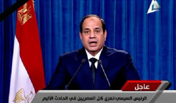 بالفيديو : كلمة السيسي النارية رداً على ذبح داعش لـ21 مصريا بليبيا