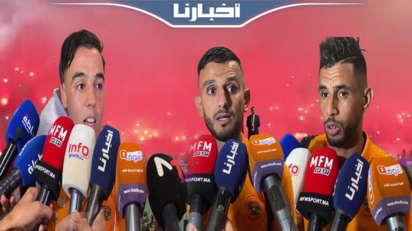 لاعبو نهضة بركان سعداء بتحقيق اللقب وهذه هي رسالتهم للجماهير