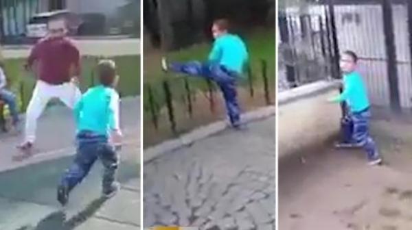 فيديو: مزحة سخيفة ترهب طفلا سوريا في إسطنبول