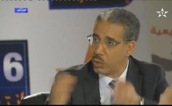 عزيز الرباح يقصف صحفية القناة الأولى على المباشر