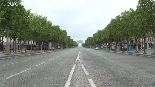 شاهد: باريس في يومها الأخير من الإغلاق والحجر بسبب كورونا