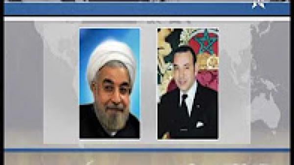 الملك يعزي الرئيس الإيراني في وفاة رفسنجاني