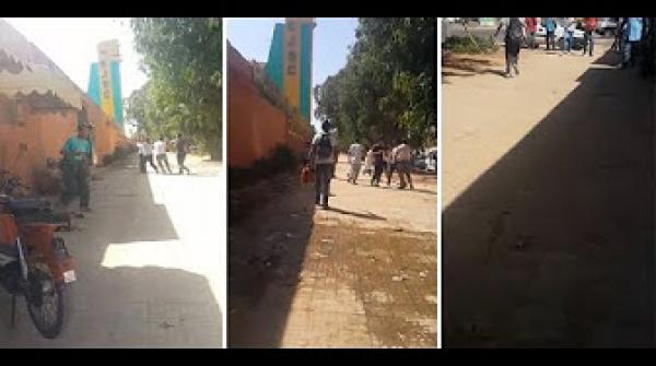 نايضة " مضاربة" بملعب نجم الشباب بسبب الصراع حول السكن بالنادي شوفو شنو وقع