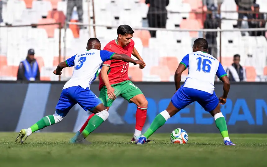 المنتخب المغربي يهزم ليسوتو "المتواضع" ويتصدر مجموعته في تصفيات الكان
