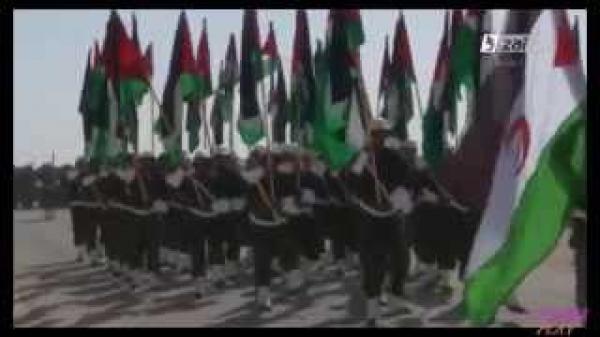 البوليساريو تستعرض قُوَّاتها العسكرية على قناة جزائرية لإستفزاز المغرب