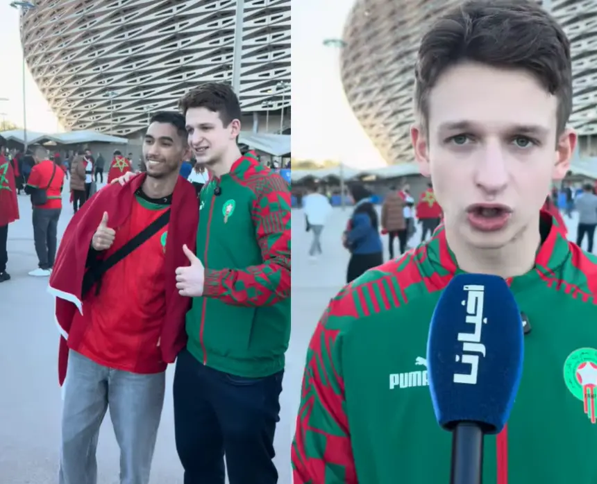 المؤثر الشهير Thogden: جئت من لندن خصيصا لدعم المنتخب المغربي أمام الكاميرون