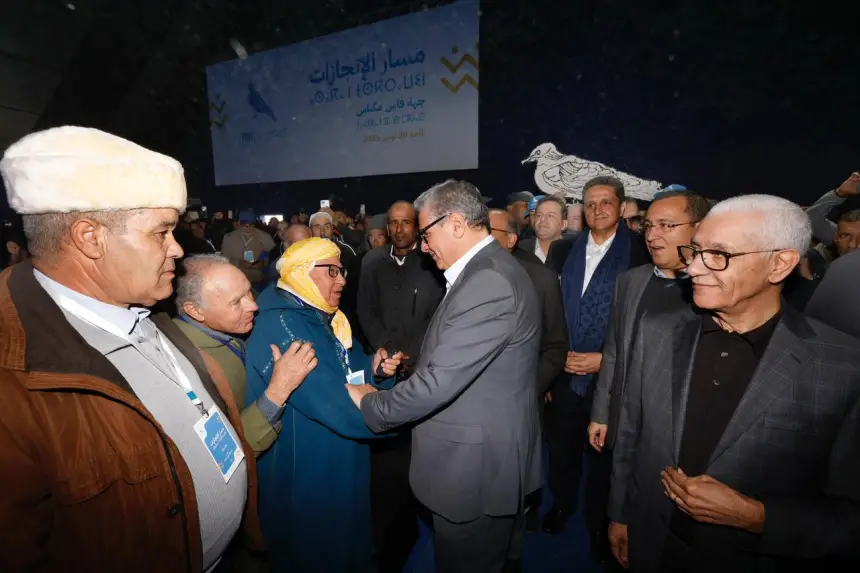 أخنوش من تيسة: إنتاج الزيتون قد يصل إلى 2 مليون طن وأسعار زيت الزيتون في انخفاض