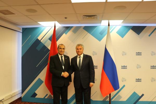 "المالكي" يتباحث مع رئيس مجلس الدوما  بروسيا الاتحادية حول هذه القضايا