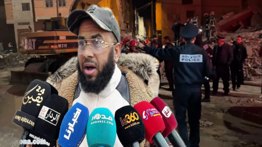شاهد عيان يروي تفاصيل اللحظات المرعبة لانهيار بنايتين بفاس ويناشد السلطات قبل وقوع كارثة أخرى
