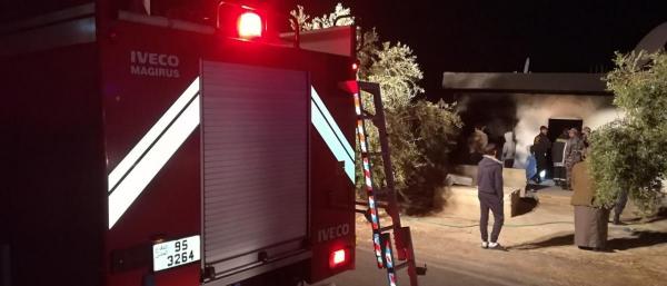 مصرع خمسة أطفال في حريق بشقة سكنية شمال الأردن