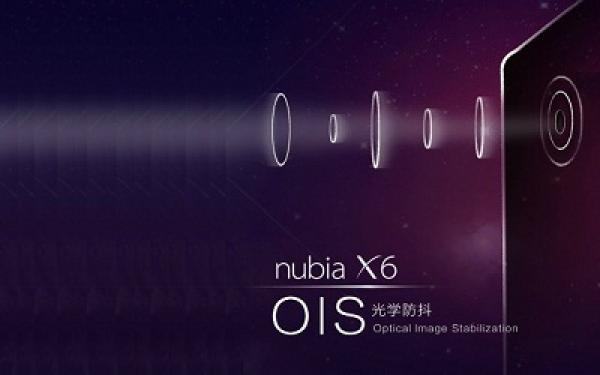 الهاتف Nubia X6 القادم من شركة ZTE سيمتاز بتقنية تثبيت الصورة