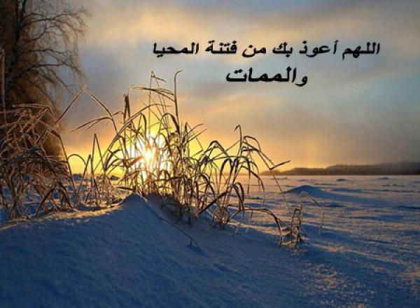 ماكان يستعيذ منه الرسول صلى الله عليه و سلم