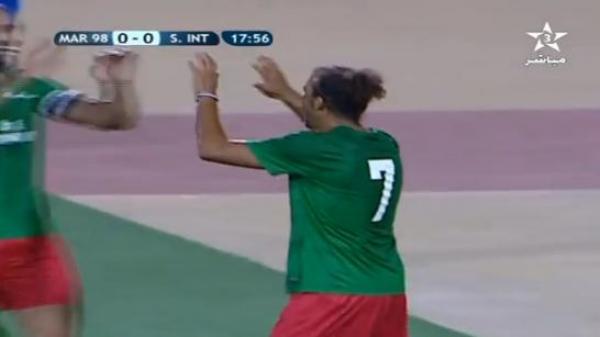 هدف مصطفى حجي في يوم تكريمه