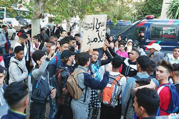 هذه هي التعليمات الصادرة عن وزارة الداخلية للقوات العمومية من أجل مواجهة مسيرات التلاميذ