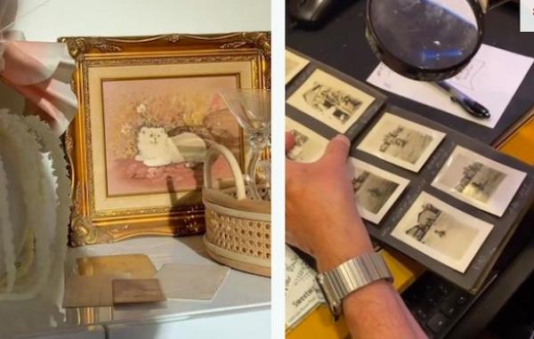 تكتشف وجود أقارب لها بالصدفة بعدما اشترت ألبوم صور قديم