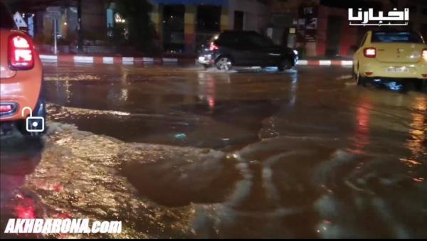 مراكش هذا المساء.. تتنفس تحت الماء