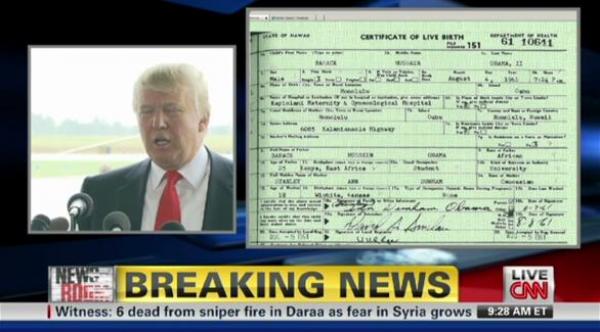وثيقة أمريكية تكشف: ترامب سوري الأصل!