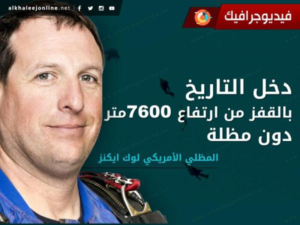 بالفيديو..قفز من ارتفاع 7600 متر بدون مظلة وبقي حياً
