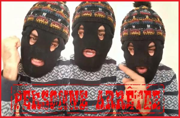 توقيف صاحب القناع الذي حرض على الاحتجاج ضد الاغلاق الليلي في  رمضان