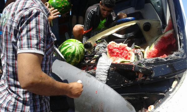 المحمدية .. حوالي 40 مصابا في حادث بين حافلة و شاحنة محملة بالدلاح 