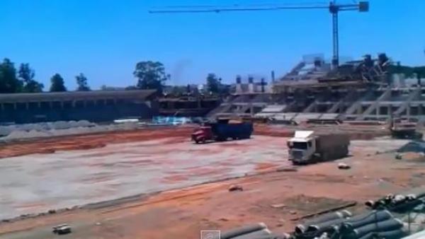 أين وصلت أشغال الملعب البلدي القنيطرة؟