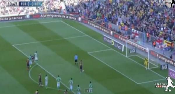 أهداف برشلونة و بتيس 3-1