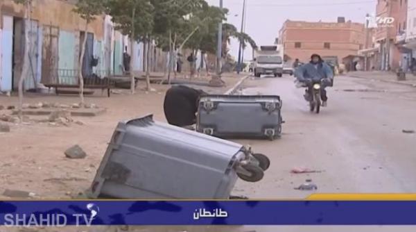 رياح و أمطار قوية غير مسبوقة تخلف أضرار مادية بطانطان