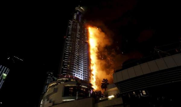 الفنانة اللبنانية مي حريري تنجو من الموت بعد اندلاع النيران بأحد فنادق دبي ... و السلطات الأمنية تباشر التحقيقات حول الحادث