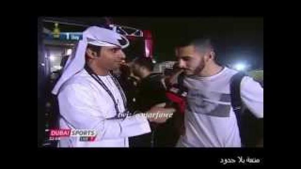 أسامة السعيدي يتسبب في موقف محرج جدا لصحفي إماراتي
