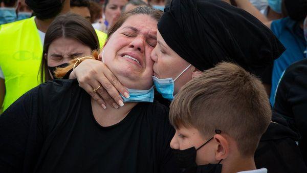 تشييع جنازة الشاب المغربي يونس ضحية جريمة عنصرية بإسبانيا