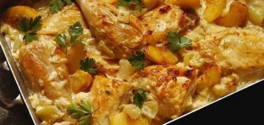 صينية البطاطس بالدجاج