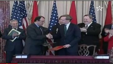 التبادل الحر بين المغرب وأمريكا